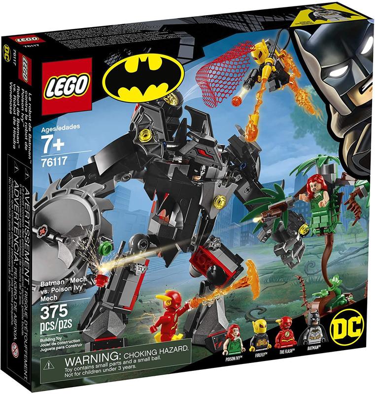 LD　ヘヴィ　未開封 Lego super heroes batman robo vs poison ivy robo 76117